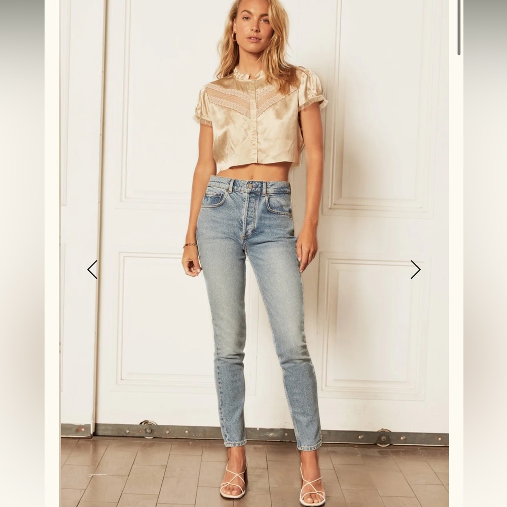 Boyish Size 26 Billy High Rise Stretch Skinny Jeans